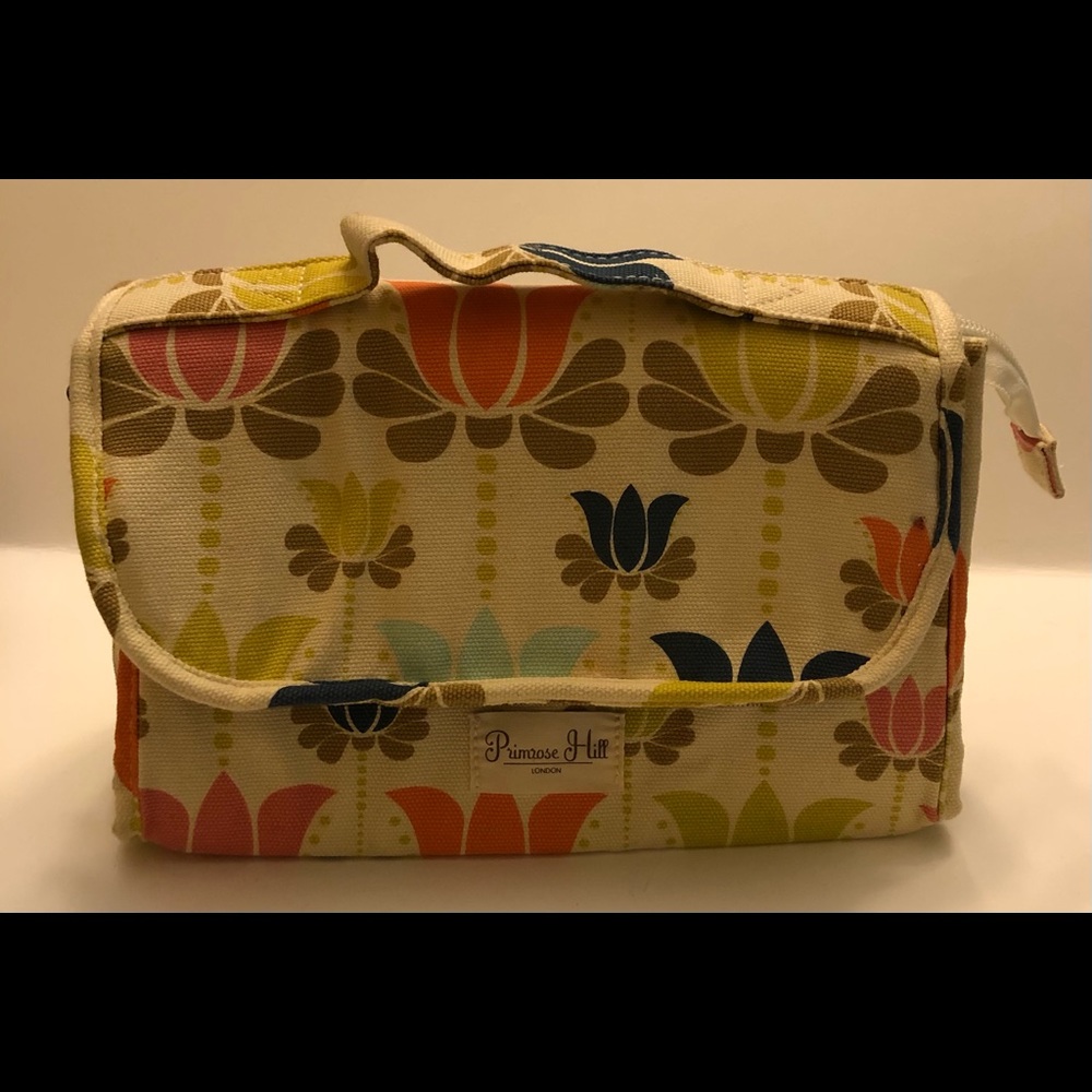 Primrose Hill London Cosmetic Bag, multiple storage pockets